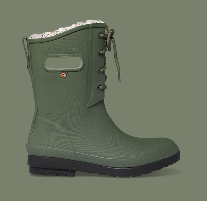 Shop the Women's Crandall II Mid casual waterproof boots.The featured product is the Women's Crandall II Mid in Green.