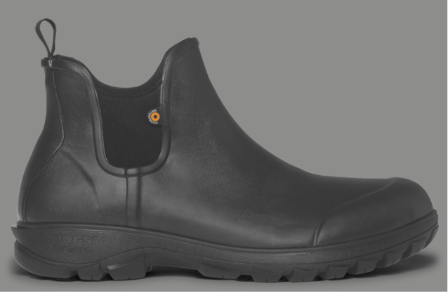 Shop the Men's Sauvie slip-on boot garden farm boots. The featured product is the Men's Sauvie slip-on in black.