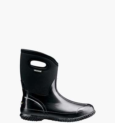 Classic Mid Women's Waterproof Slip On Boots in Black for $89.90