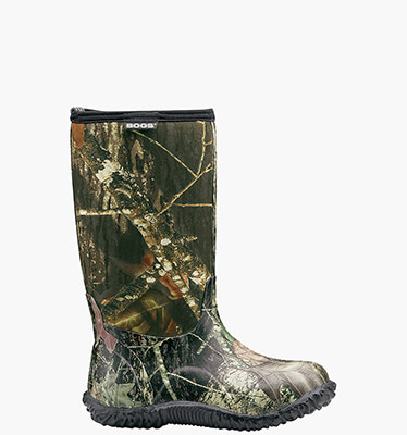 Classic Big Kids' Size 7  Big Kids' Insulated Boots in Mossy Oak for $49.90
