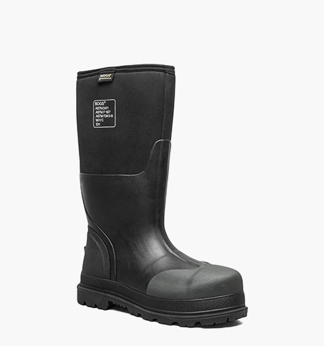 Forge Steel Toe Men's Insulated Waterproof Work Boots in Black for $185.00