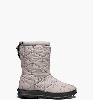Snowday Mid Women's Waterproof Slip On Snow Boots in Gray for $69.90