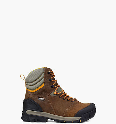 Bedrock 8" Comp Toe Men's Waterproof Work Boots in Brown Multi for $134.90