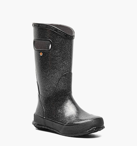 Rainboot Glitter Kids' Rain Boots in Black for $55.00