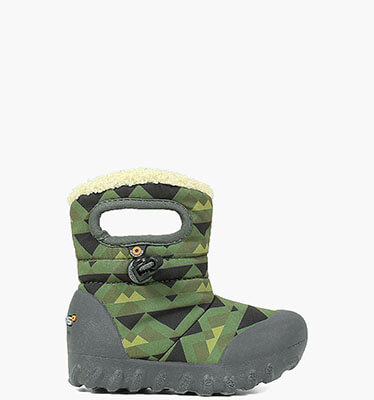 B-Moc Mountain  Baby Snow Boots in Green Multi for $49.90