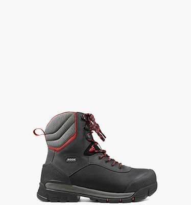 Bedrock Shell 8" Comp Toe Men's Waterproof Leather Work Boots in Black Multi for $139.90