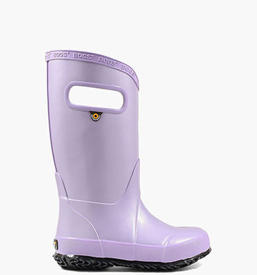 Rainboot Metallic Plush Kids' Insulated Rain Boots in Lavender for $50.00