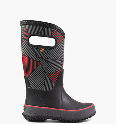 Rainboot Big Geo Kids' Rain Boots in Black Multi for $29.90
