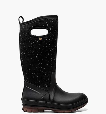 womens tall black winter boots