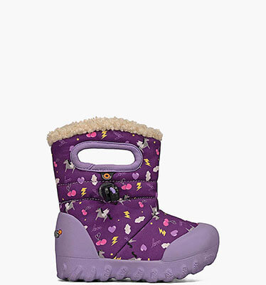 B-Moc Pegasus Baby Winter Boots in Purple Multi for $49.90