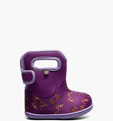 Baby Bogs Butterfly Baby Rain Boots in Violet Multi for $55.00