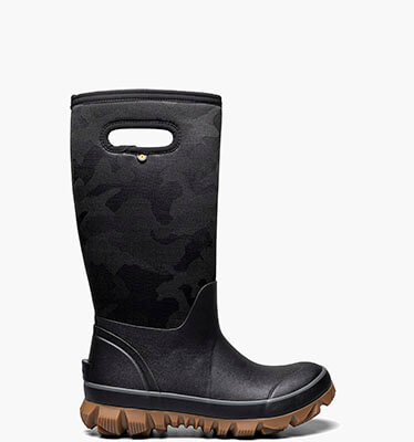 Whiteout Tonal Camo Women's Waterproof Slip On Snow Boots in Black for $150.00