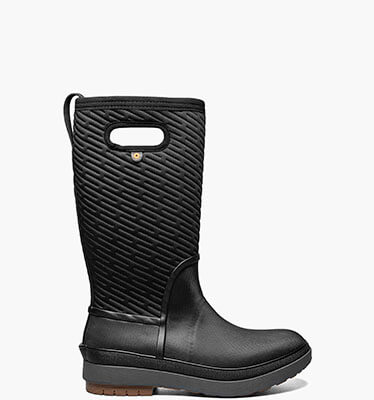 Crandall II Tall Women's Waterproof Slip On Snow Boots in Black for $135.00