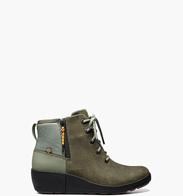 Vista Rugged Lace Women's Waterproof Lace Up Boots in olive multi for $135.00