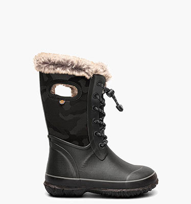 Arcata Tonal Camo Kids' Winter Boots in Black for $79.90