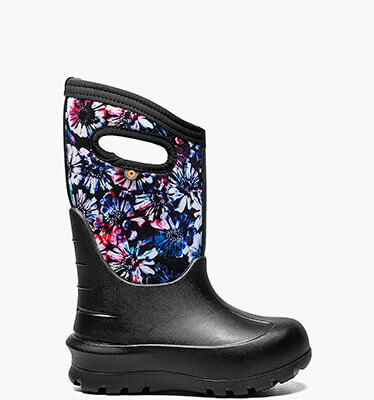 Neo-Classic Real Flowers Kids' Winter Boots in Black Multi for $58.90