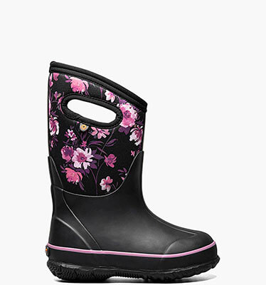 Classic Painterly Kids' Winter Boots in Black Multi for $69.90