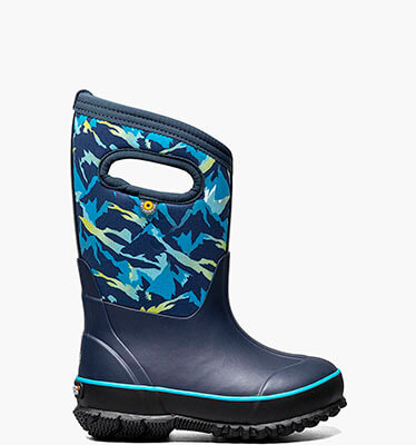 Classic Winter Mountain Kids' Winter Boots in Navy Multi for $80.00