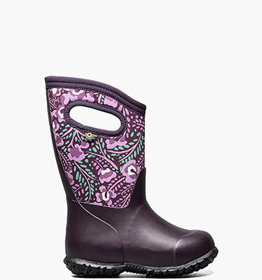 York Super Flower Kids' Insulated Rain Boots in Purple Multi for $60.00