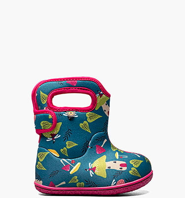 Baby Bogs Mushrooms Baby Rain Boots in Teal Multi for $49.90