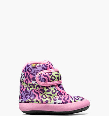 Elliott II Neo Leopard Baby Boots in Pink Multi for $40.00