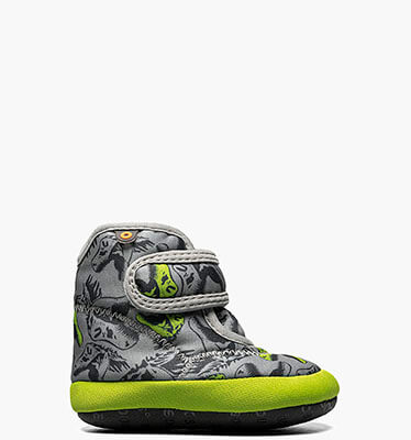 Elliott II Cool Dinos Baby Boots in Gray Multi for $34.90
