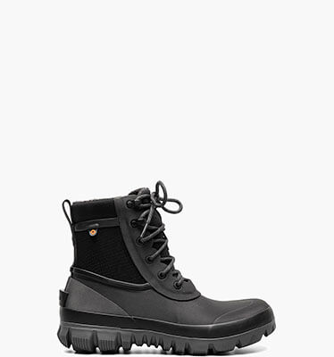 Arcata Urban Lace Men's Waterproof Snow Boots in Black for $165.00