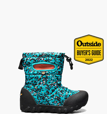 B-Moc Snow Little Textures Kids' Winter Boots in Blue Multi for $39.90