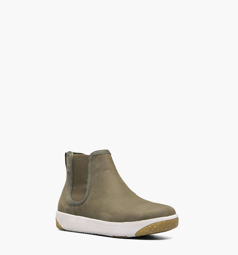 Kicker Chelsea Leather Women's Casual Boots in Loden for $49.90