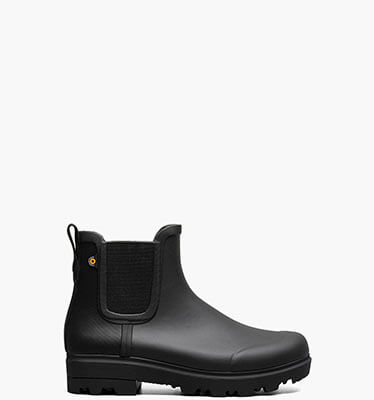 Holly Chelsea Women's Rain Boots in Black for $90.00