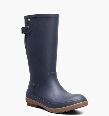 Amanda II Tall (Adjustable Calf) Women's Rain Boots in Navy for $105.00