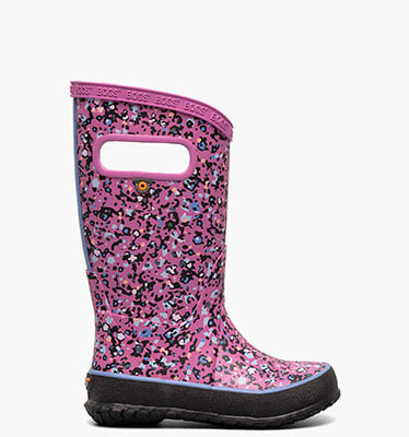 Rainboot Little Textures Kids' Rain Boots in Pink Multi for $34.90