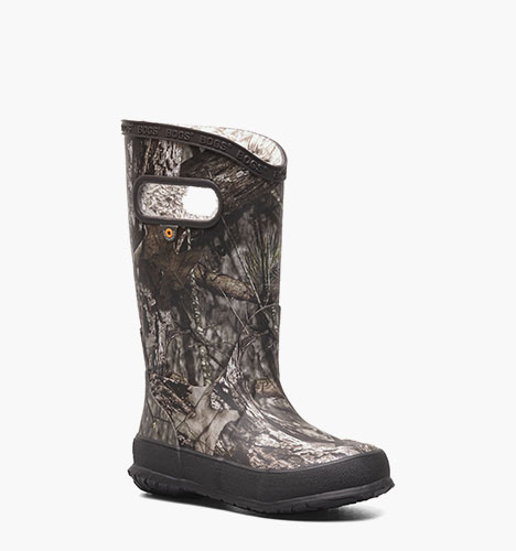 Rainboot Plush Kids' Rain Boots in Mossy Oak for $70.00