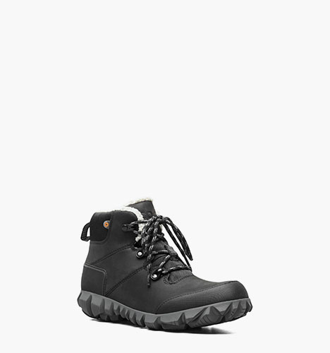 Arcata Urban Leather Mid Women's Winter Boots in Black for $69.90