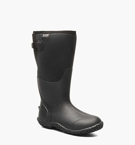 Mesa Adjustable Calf Women's Farm Boots in Black for $125.00