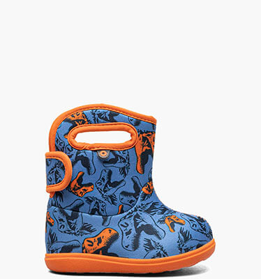 Baby Bogs II Cool Dino Toddler Rain Boots in Blue Multi for $38.90