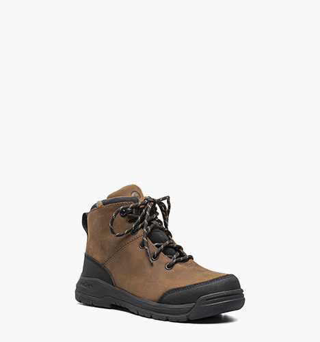 Shale Leather Lace Up CT WP Women's Work Boots in Amber for $99.90