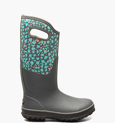 Classic Tall Animal Women's Farm Boots in Gray Multi for $135.00