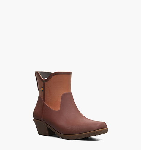 Jolene Ankle Women's Rainboots in Brick for $49.90