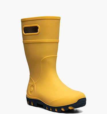 Essential Rain Tall Kids Rainboots in Mustard for $55.00