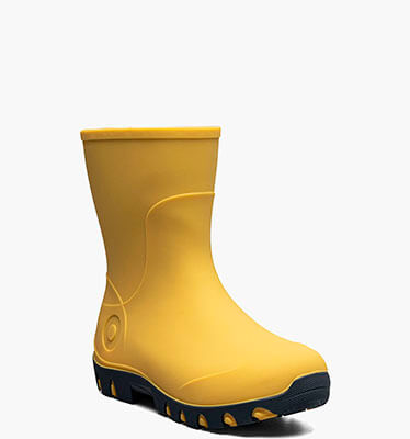 Essential Rain Mid Kids Rainboots in Mustard for $50.00