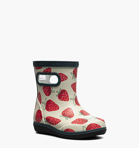 Skipper II Strawberries Kids Rainboots in Moss multi for $45.00