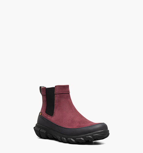Cedar Chelsea Women's Waterproof Boots in Garnet for $79.90