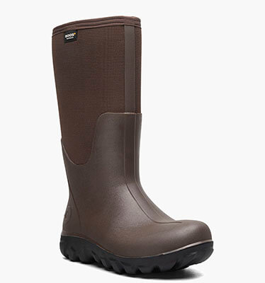 Classic Seamless Tall Men's Farm Boots in Brown for $150.00