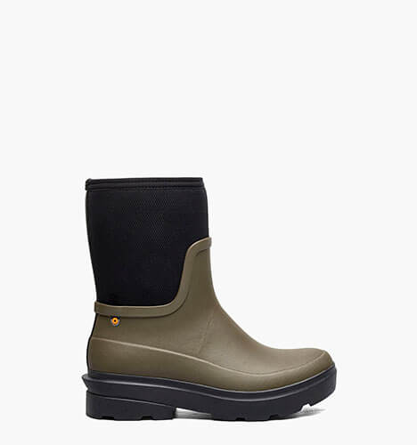 Hazel Mid Zip Women's Casual Boots in Olive for $150.00