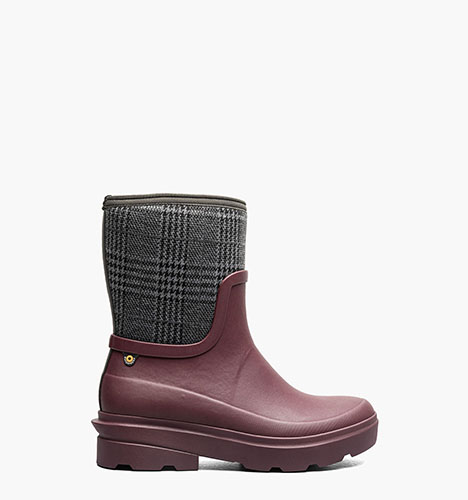 Hazel Mid Zip Women's Casual Boots in Dark Cherry for $150.00