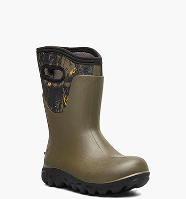 Classic Seamless Mid Acid Camo Women's Farm Boots in olive multi for $109.90
