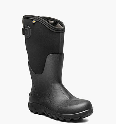 Classic Seamless Tall Adjustable Calf Women's Farm Boots in Black for $155.00