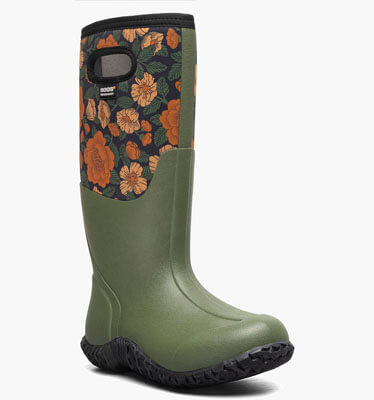 Mesa Tapestry Floral Women's Farm Boots in Moss multi for $79.90