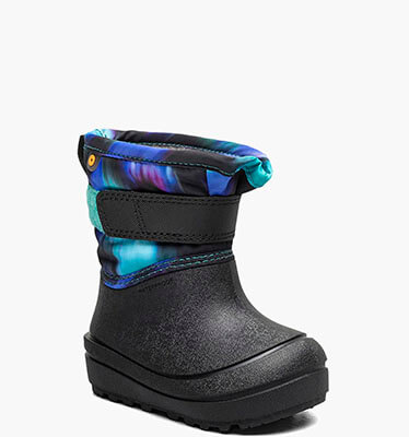 Baby Snow Shell - Northern Lights Baby Boots in Black Multi for $55.00